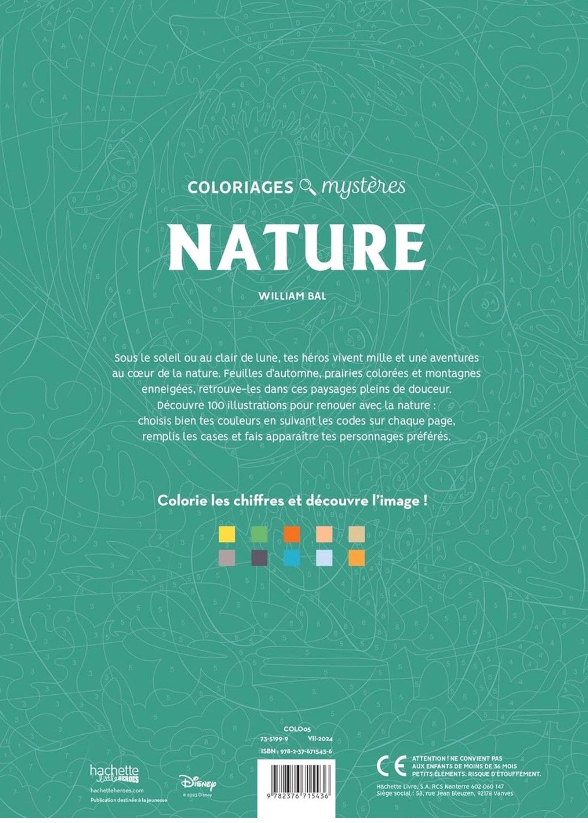 Omalovánka - Nature