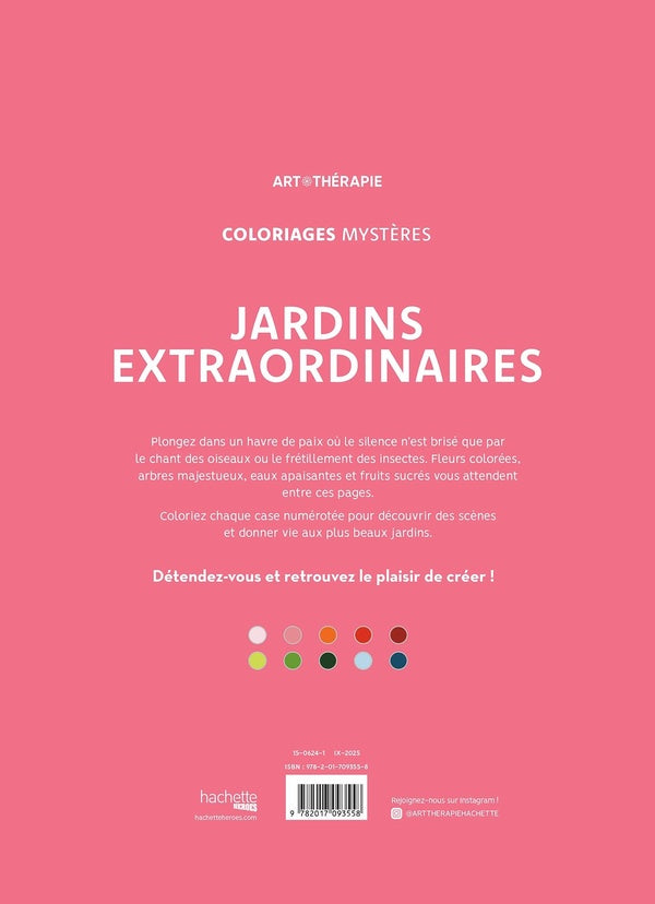 Omalovánka - Jardins Extraordinaires