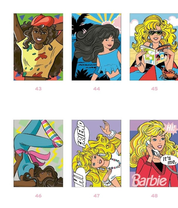 Omalovánka Barbie Coloraiges Mystees