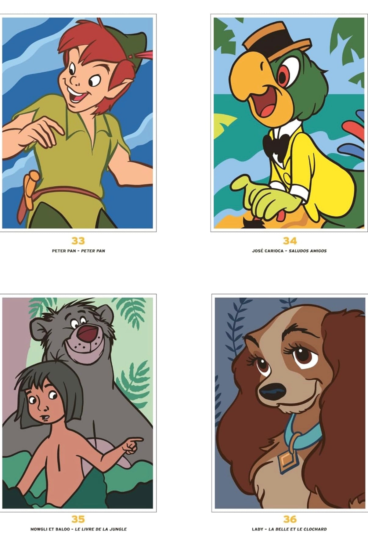 Disney omalovanka - Portréty