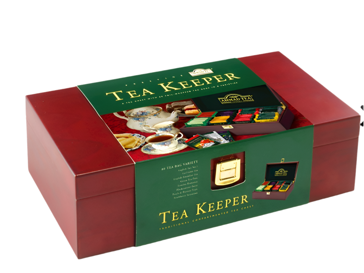 Ahmad-Tea Keeper - LUXUSNÍ DŘEVĚNÁ KAZETA