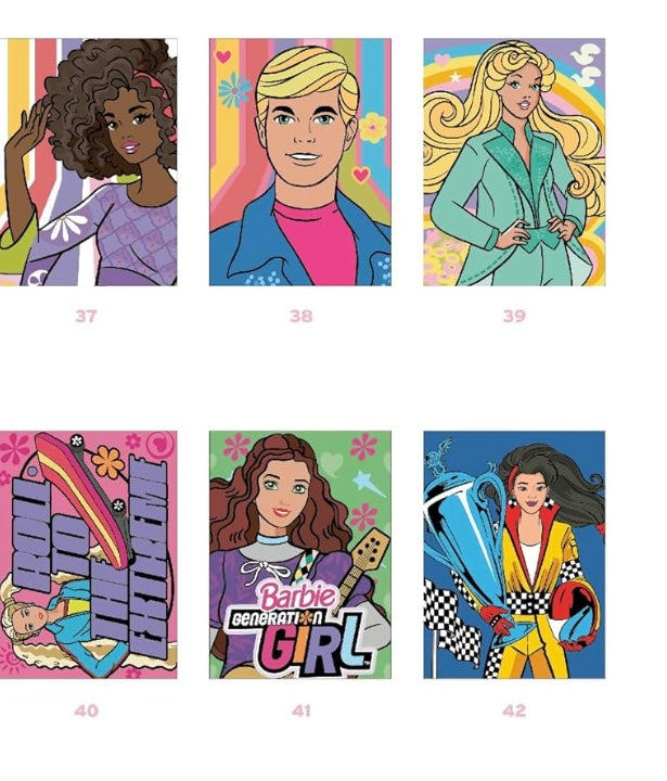 Omalovánka Barbie Coloraiges Mystees