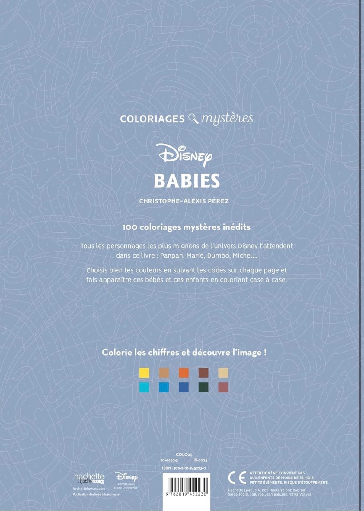 DISNEY COLORING BOOK - BABIES
