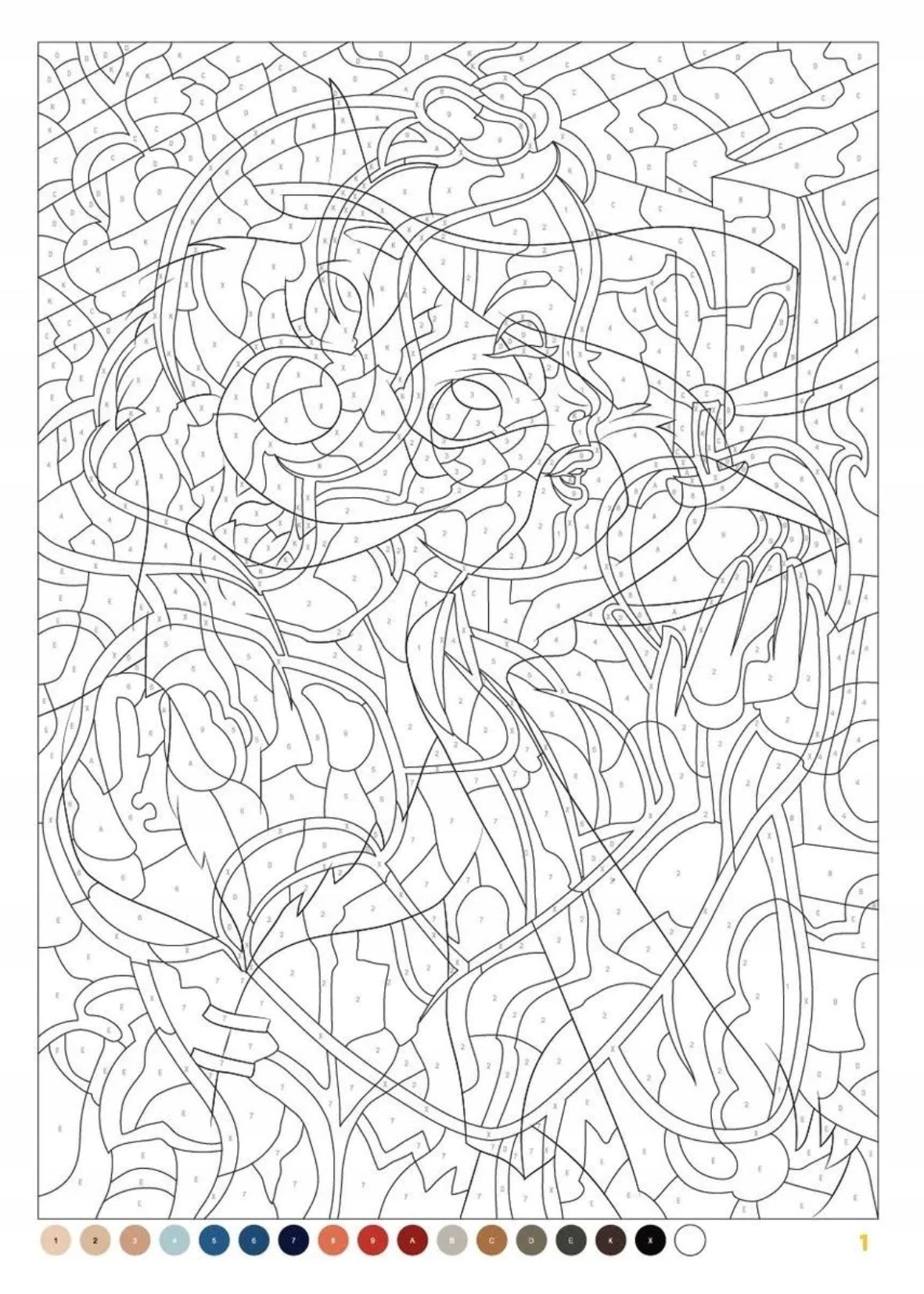 Disney coloring book - Portraits