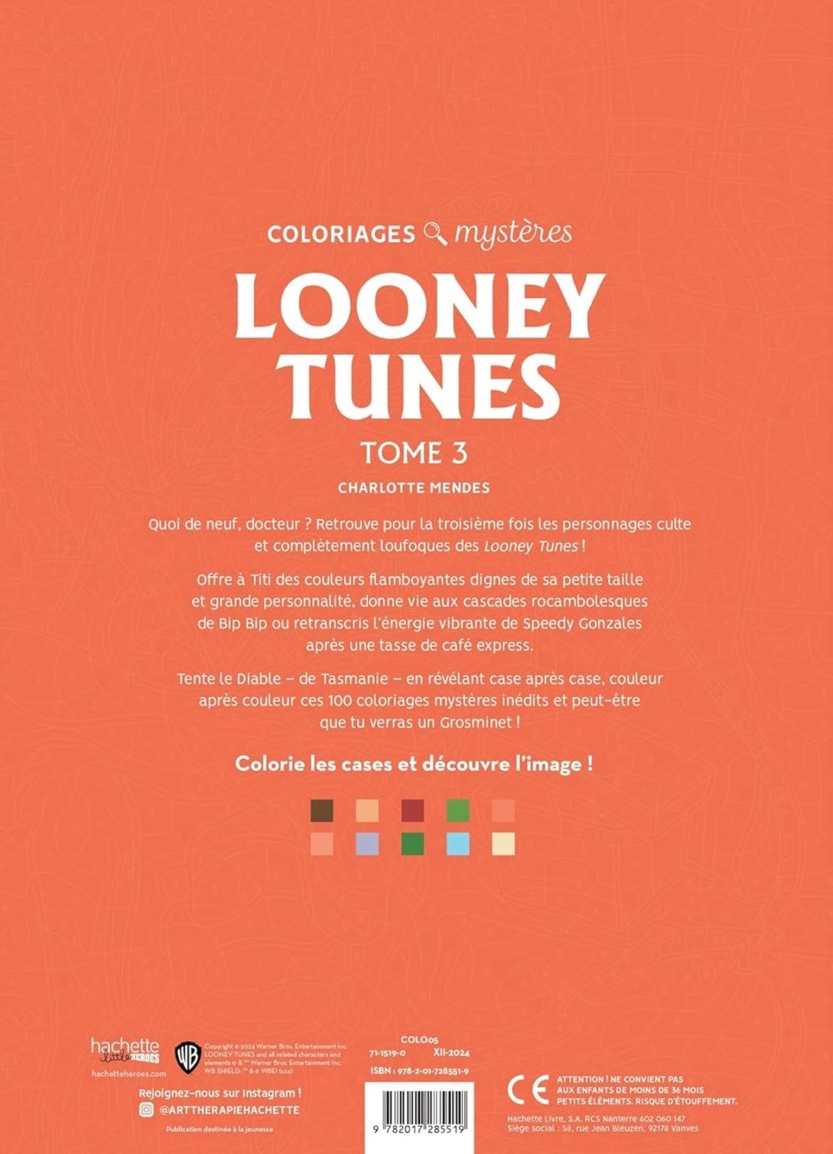 Omalovánka- Looney Tunes Tome 3