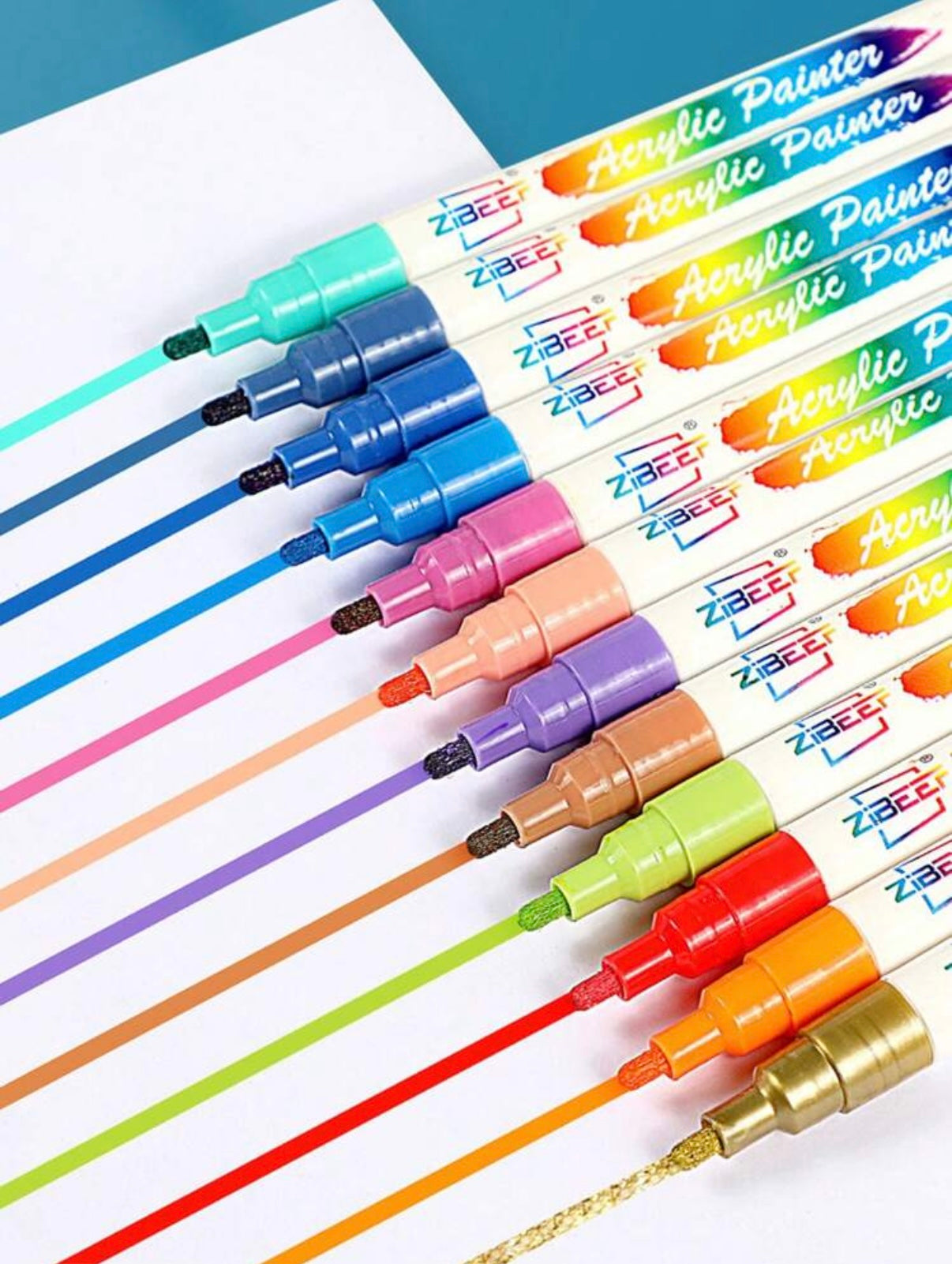 Acrylic markers Zibeef 84