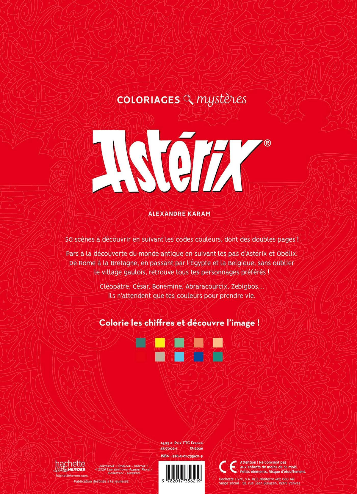 Omalovánka - Astérix