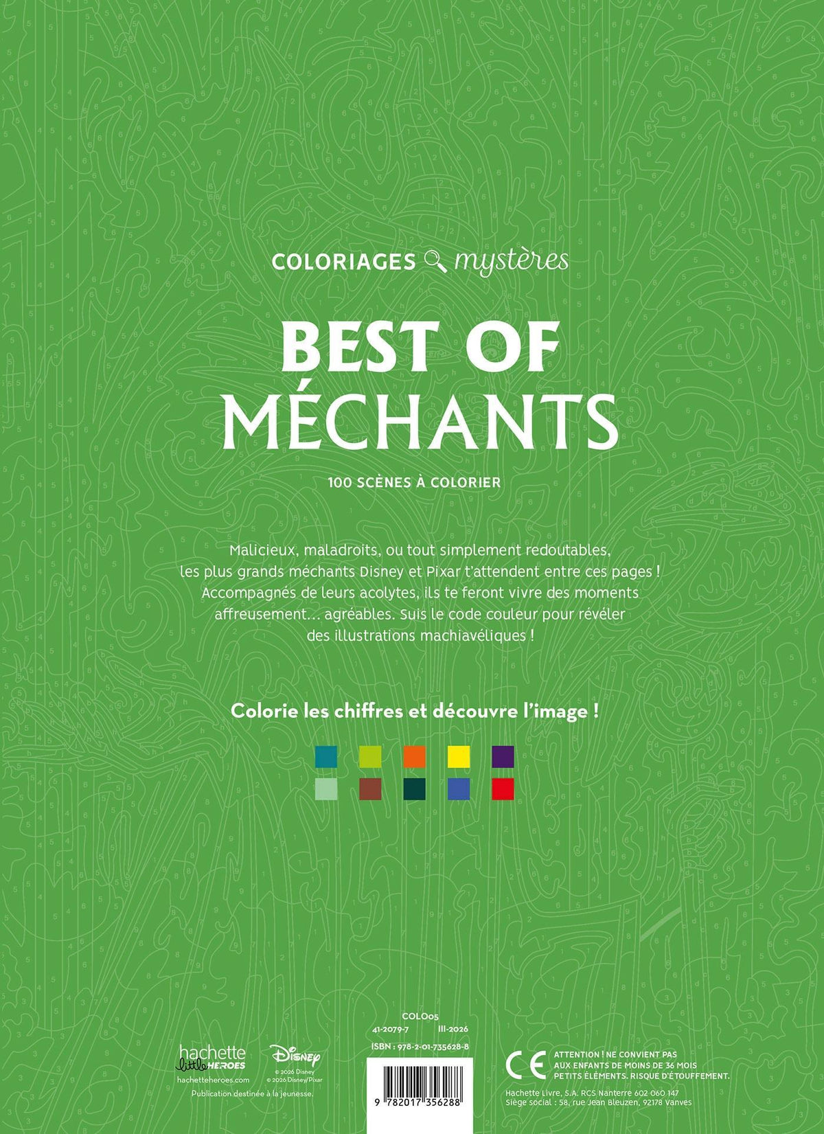 Omalovánka - Best of Méchants