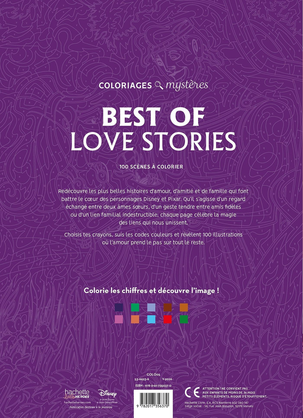 Omalovánka - Best of Love Stories