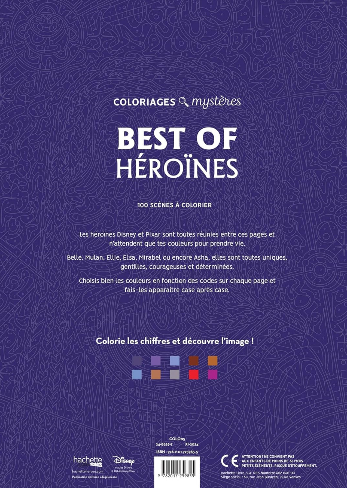 Omalovánka - Best of héroïnes