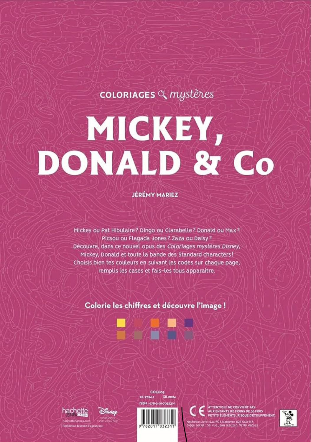 Disney Coloring Page - Mickey, Donald & Co.
