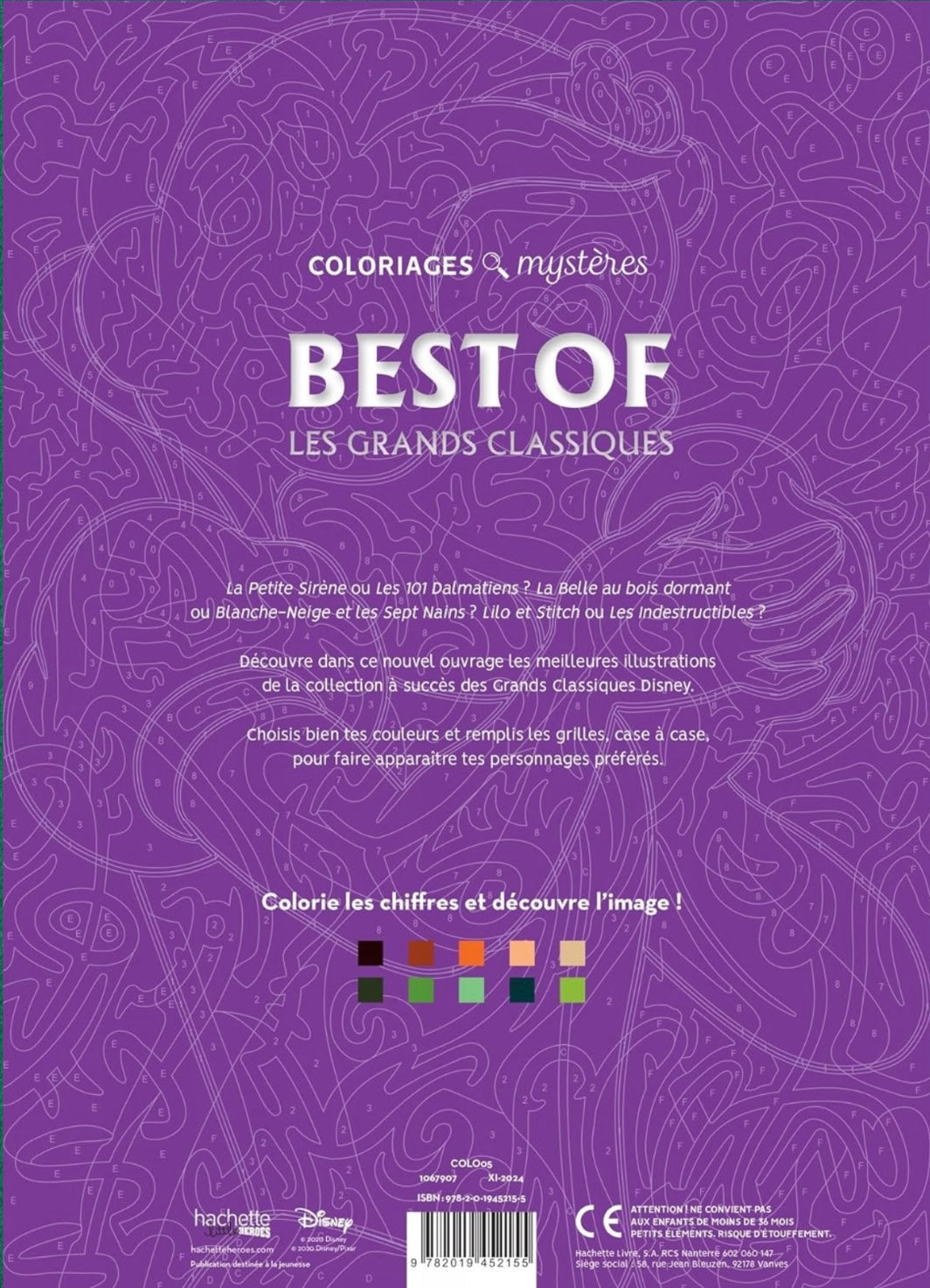 Omalovánka - Best of les grands classiques