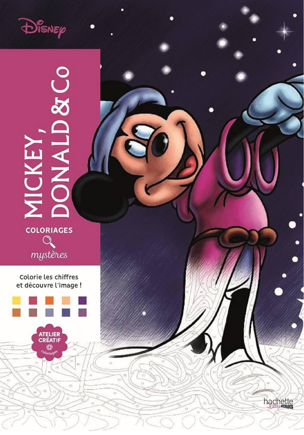 Disney Coloring Page - Mickey, Donald & Co.
