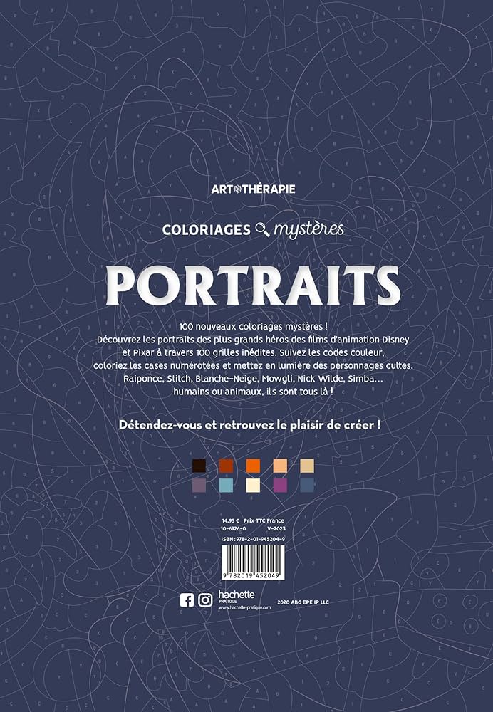 Disney coloring book - Portraits