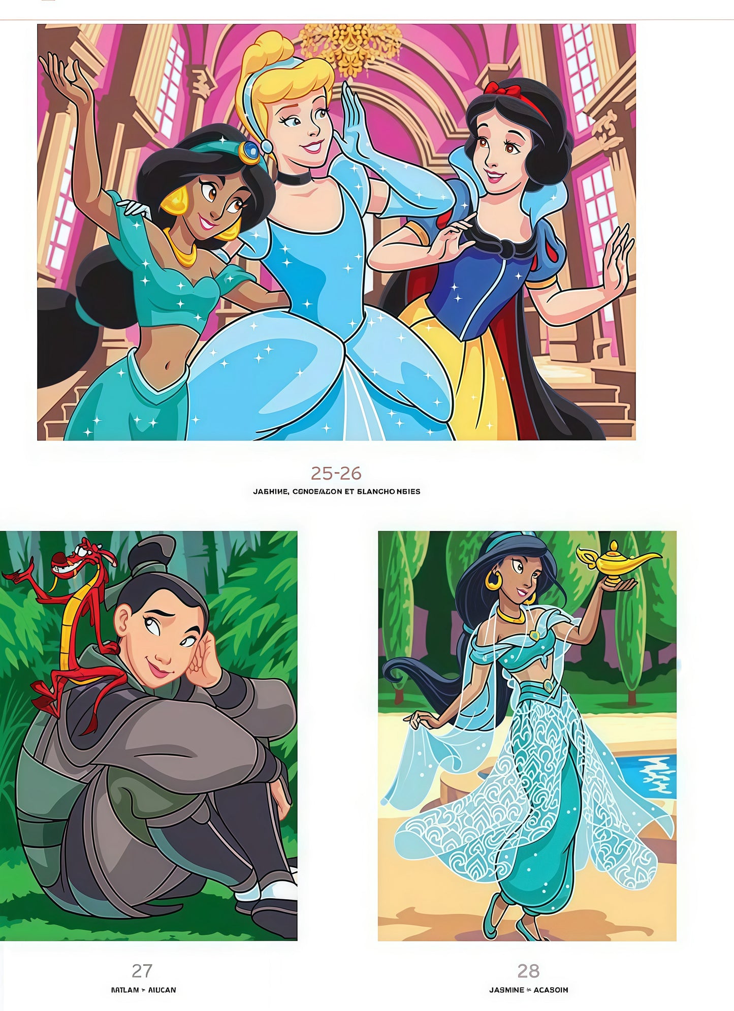 Coloring page - Princesses Volume 2