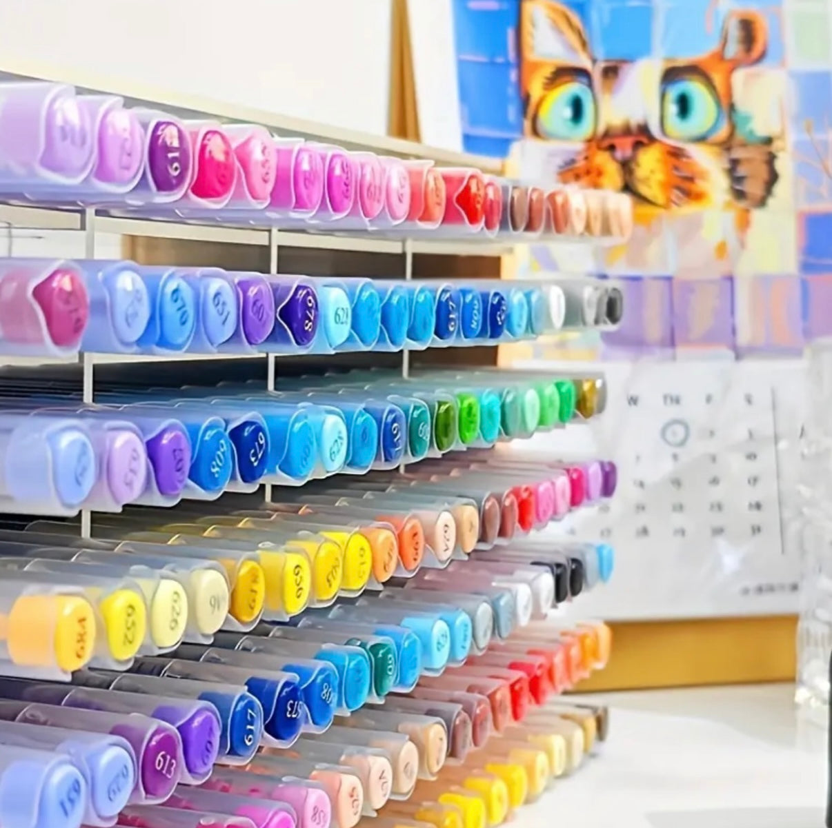Acrylic markers - 168 colors