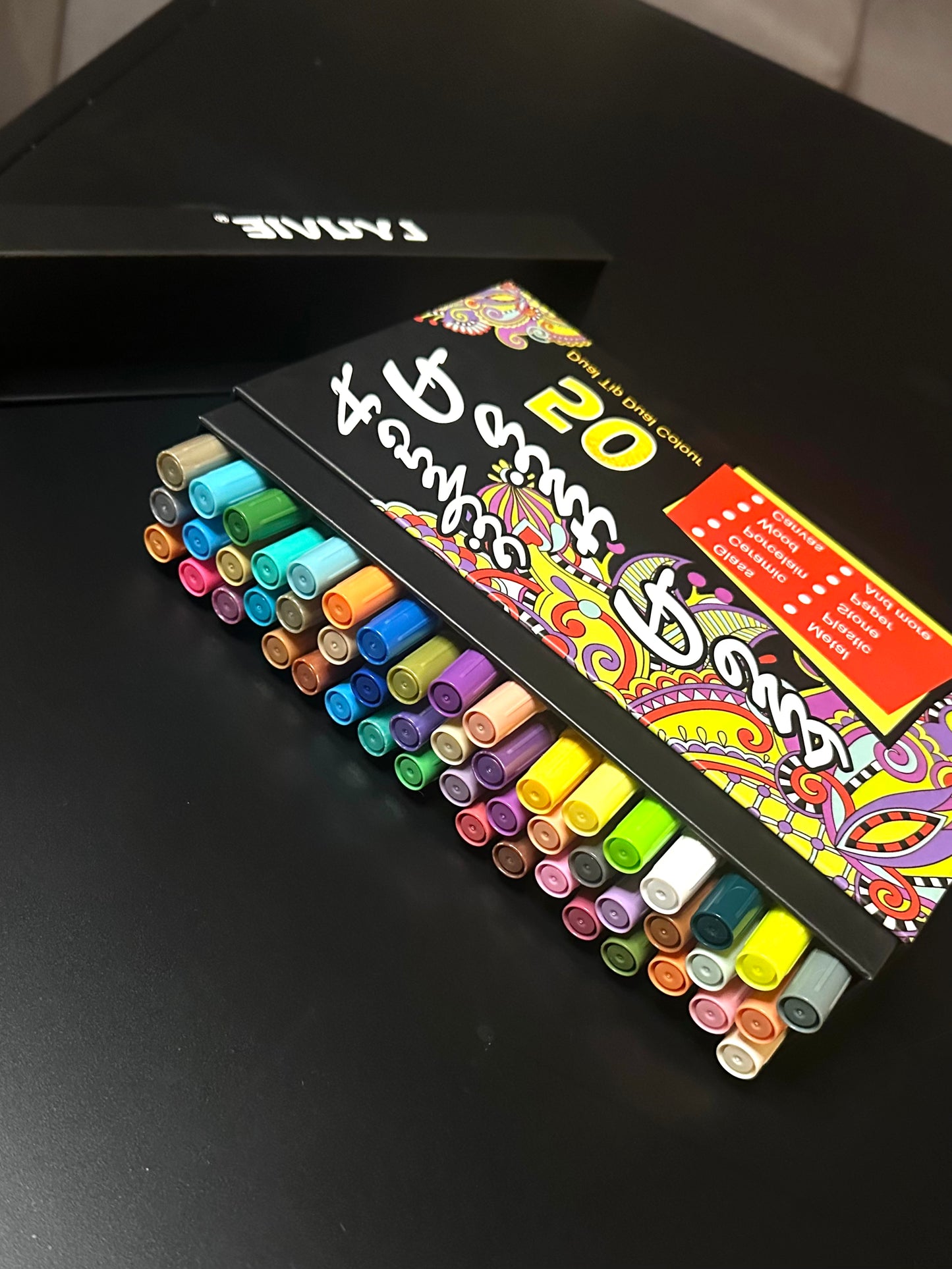 AKRYLOVÉ FIXY - 100 BAREV (50 FIX)