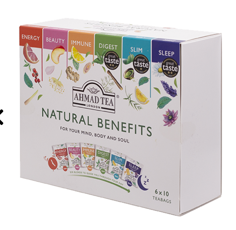 Ahmad-Tea Natural Benefits Selection