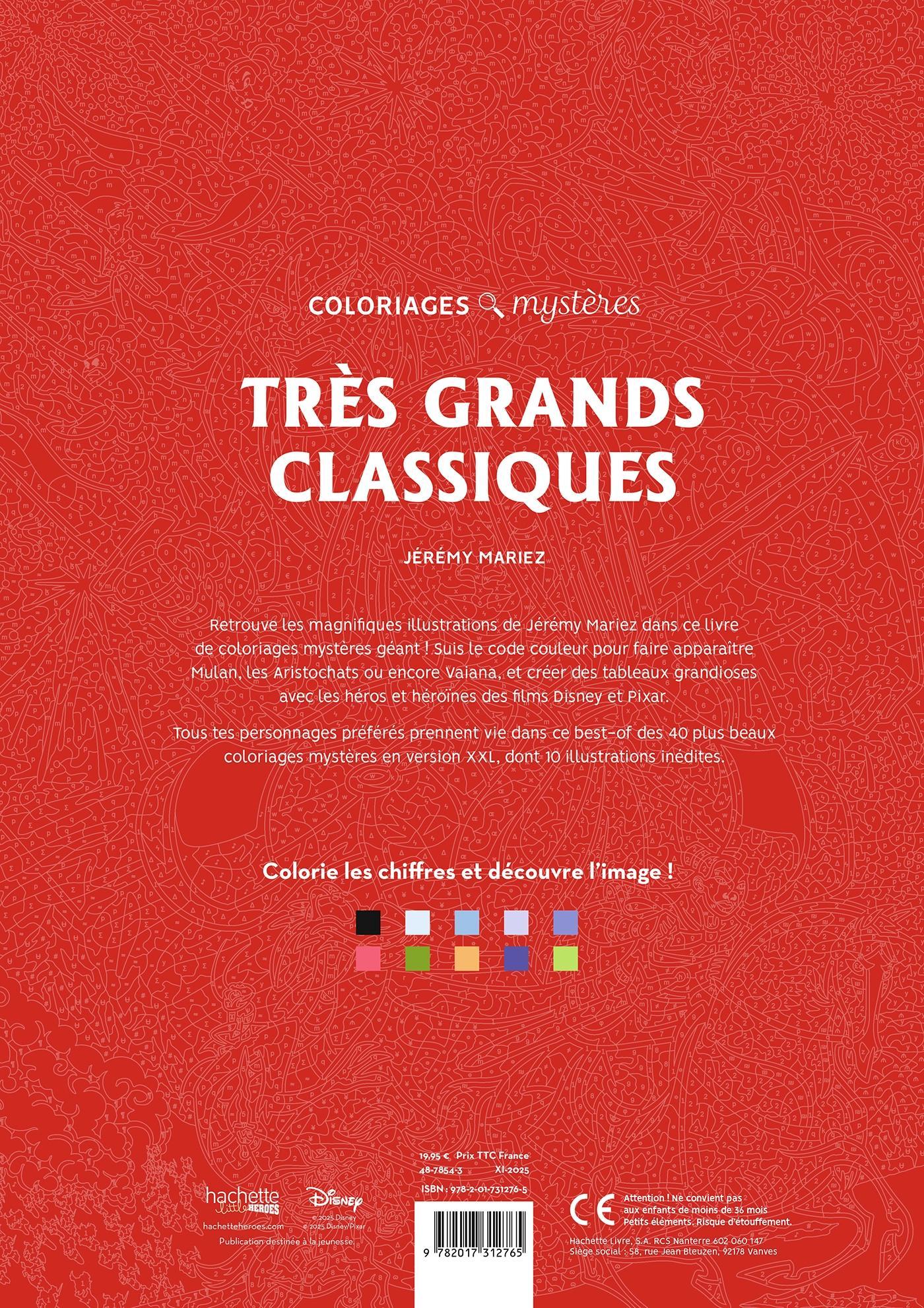 Omalovánka - Très Grands Classiques (XXL)