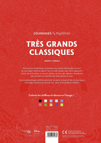 Omalovánka - Très Grands Classiques (XXL)