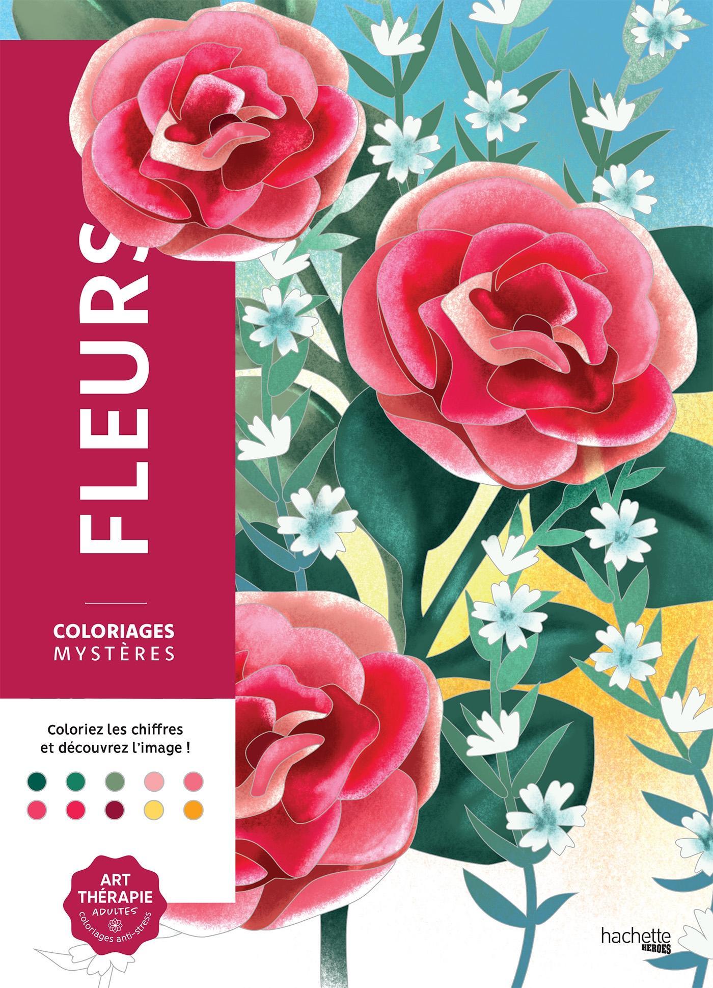 Omalovánka - Fleurs 2