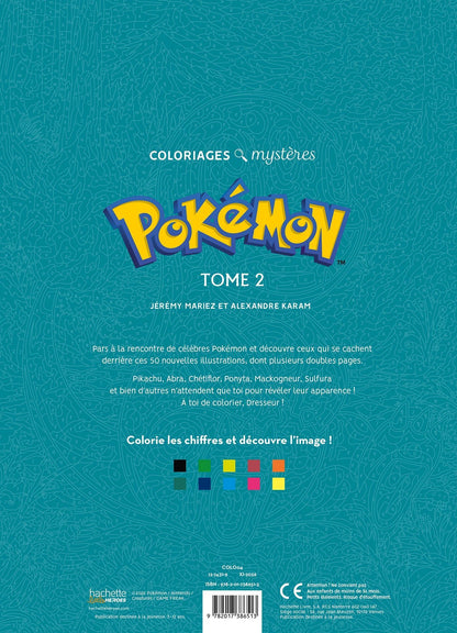 Omalovánka - Pokémon Tome 2