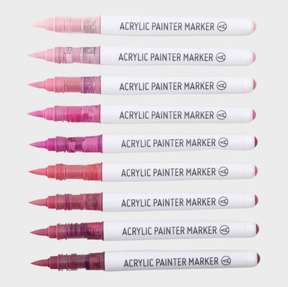 Akrylové fixy Languo – Sweet pink