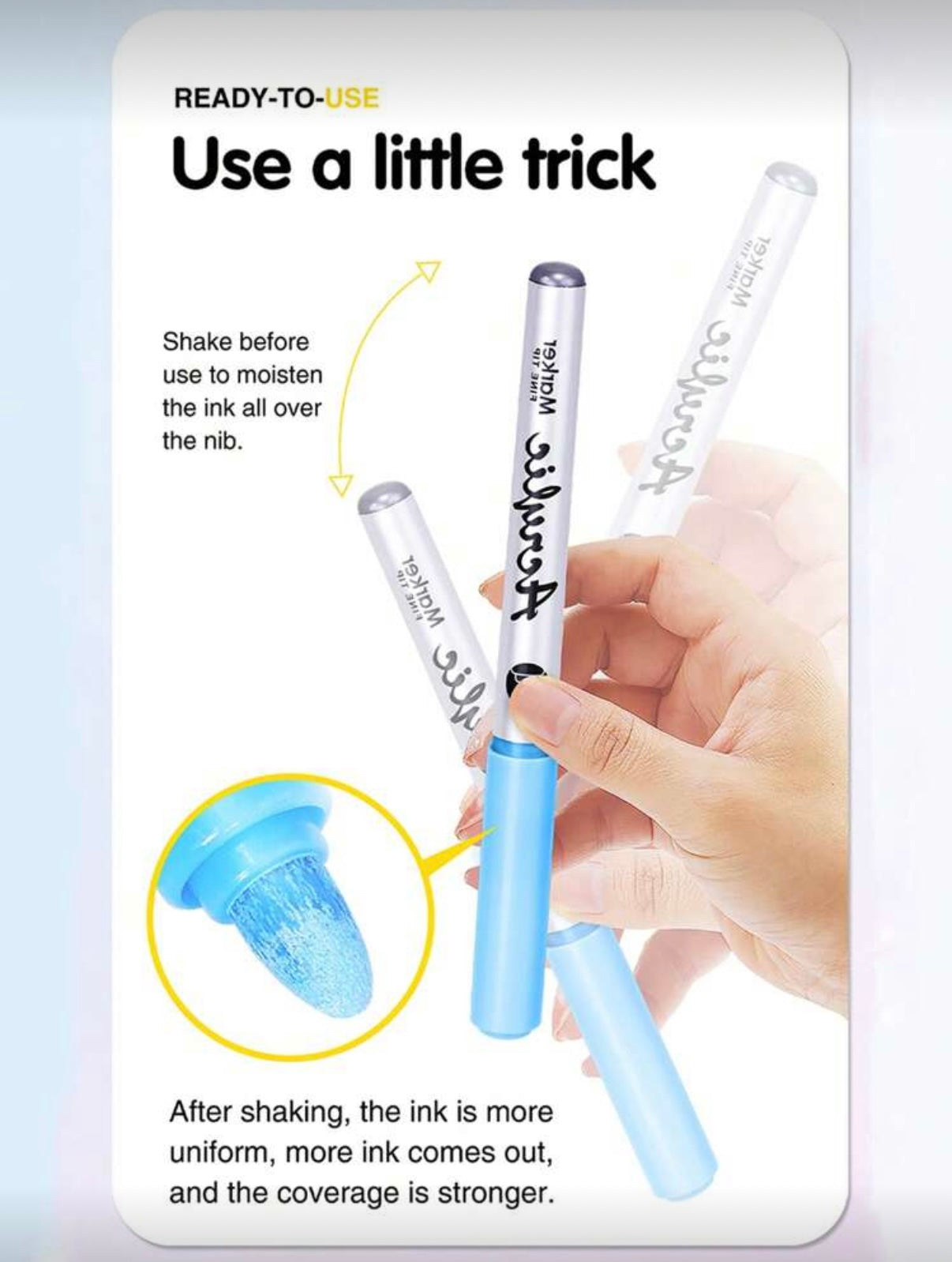 Akrylové fixy Zibeef 100