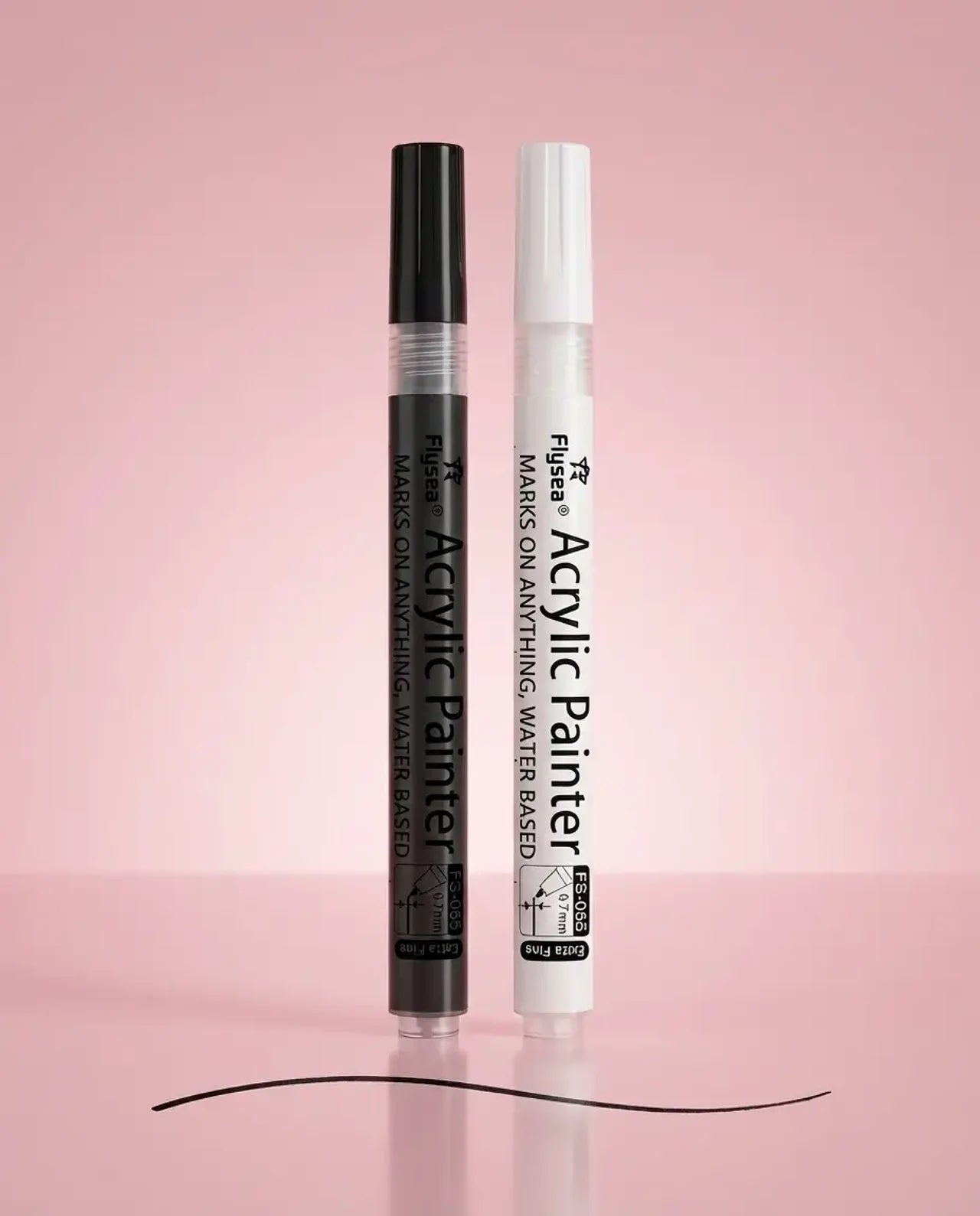 Fixy pro kontur Flysea 1 černa + 1 bila ￼