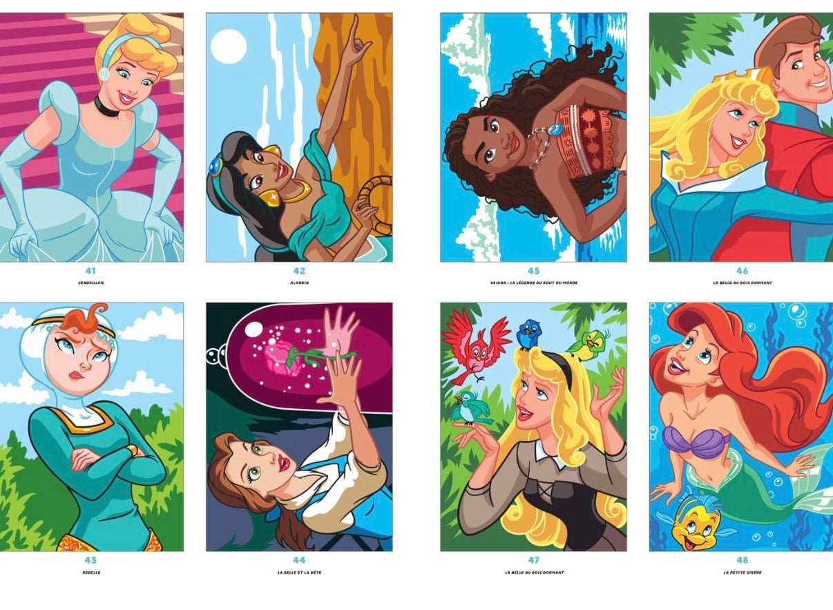 DISNEY COLORING BOOK - PRINCESSES