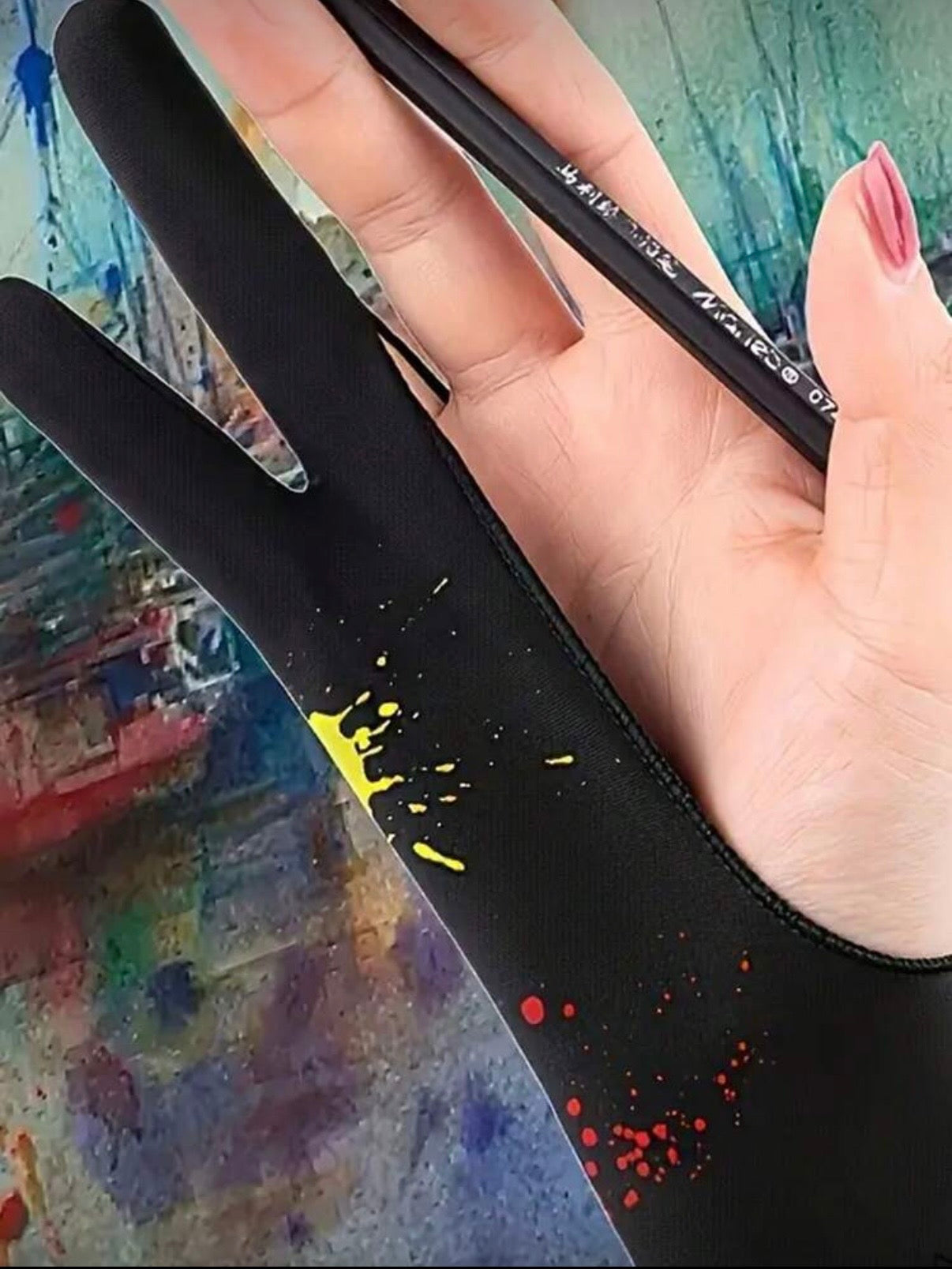 Ochranná rukavice na kreslení