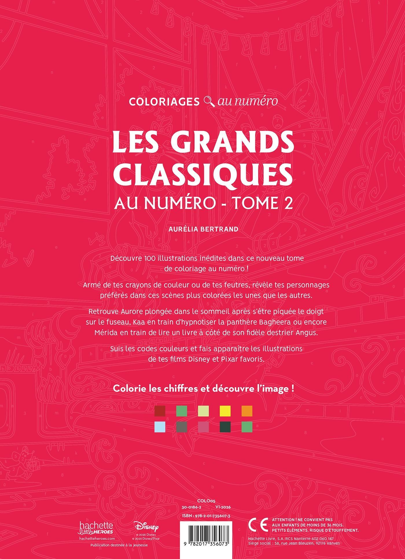 Omalovánka - Les Grands Classiques au Numéro – Tome 2