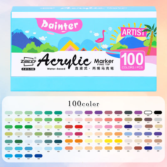 Akrylové fixy Zibeef 100