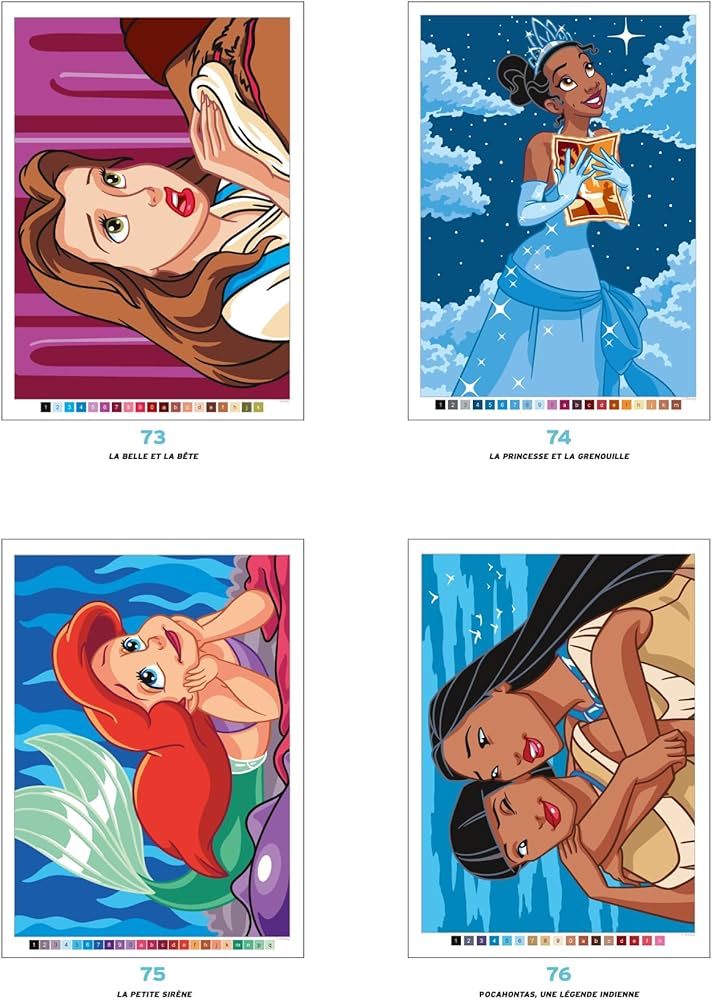 DISNEY COLORING BOOK - PRINCESSES