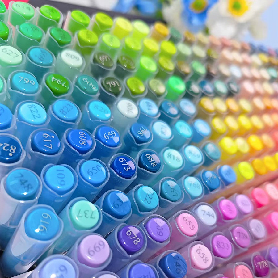 Akrylové fixy - 240 barev￼