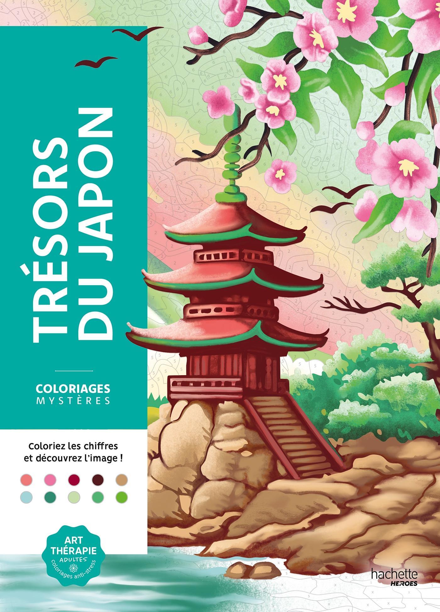 Omalovánka - Trésors du Japon