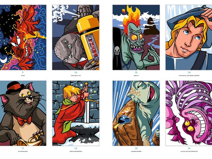 Kniha-omalovánka - Grands classiques Tome 1