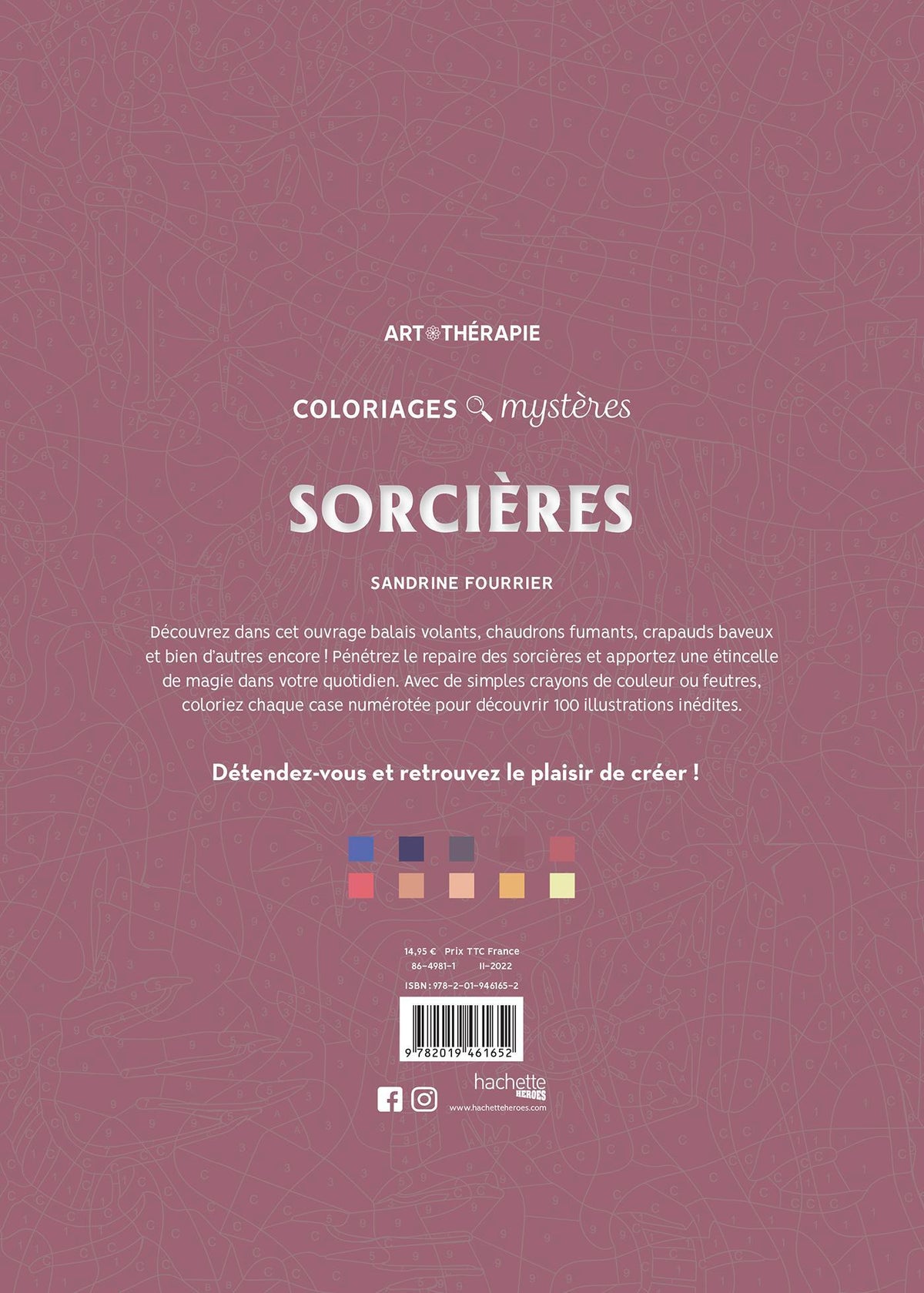 Omalovánka - Sorcières
