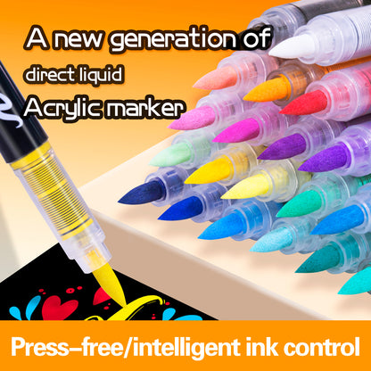 Akrylové fixy - 240 barev￼