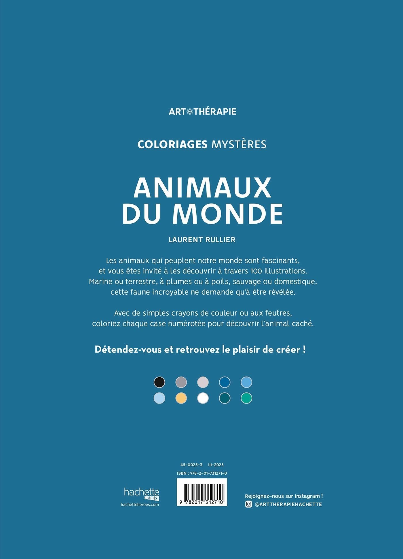Omalovánka – Animaux du Monde