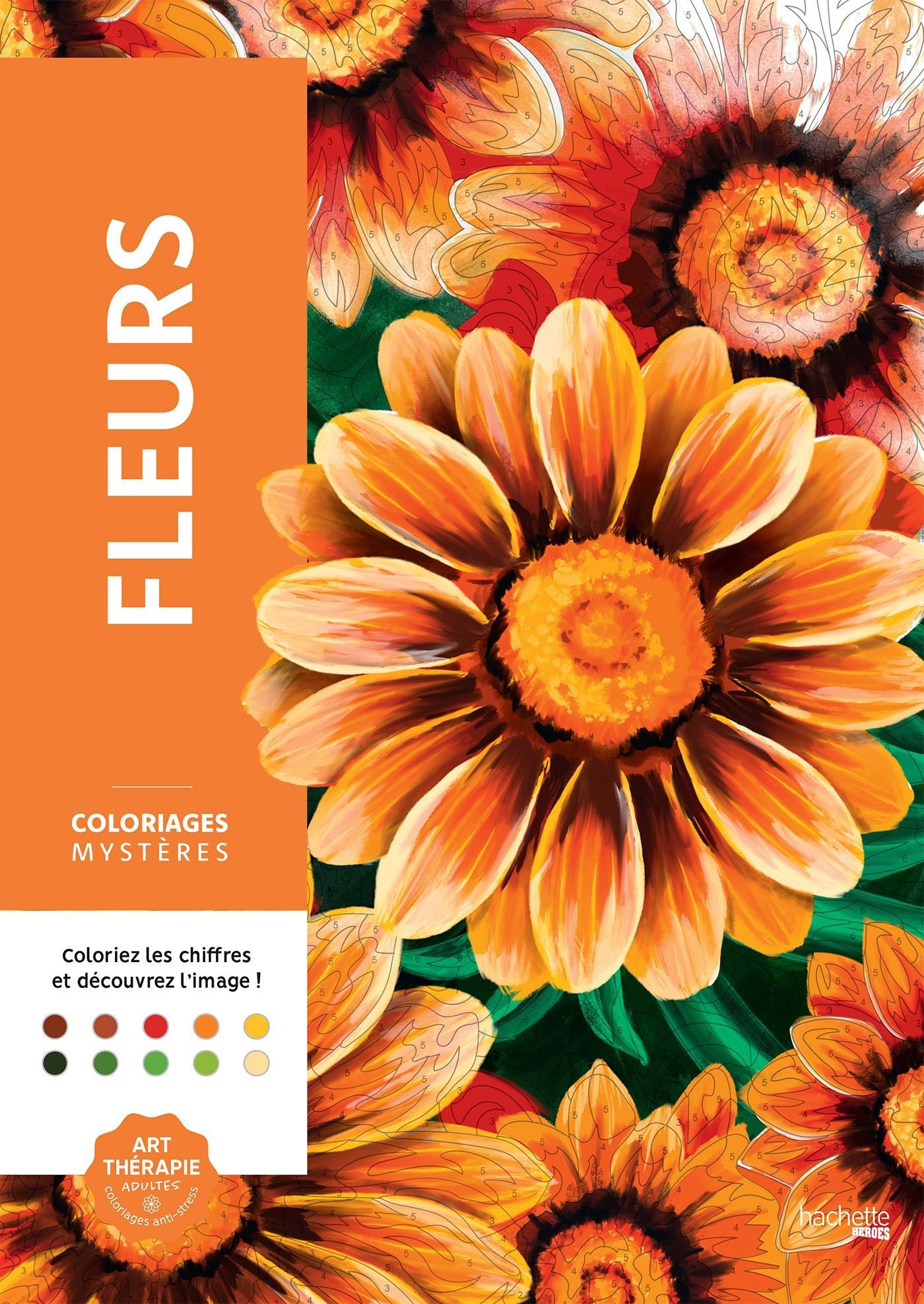 Omalovánka - Fleurs