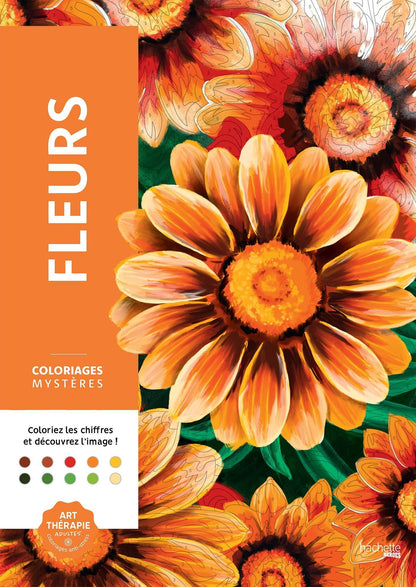 Omalovánka - Fleurs