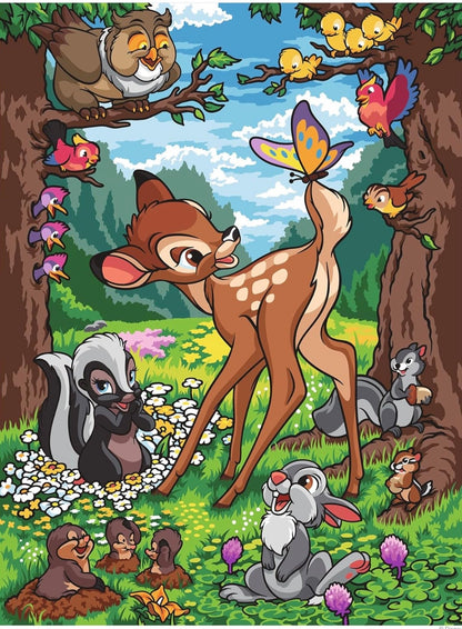 Poster - omalovánka - Bambi XXL