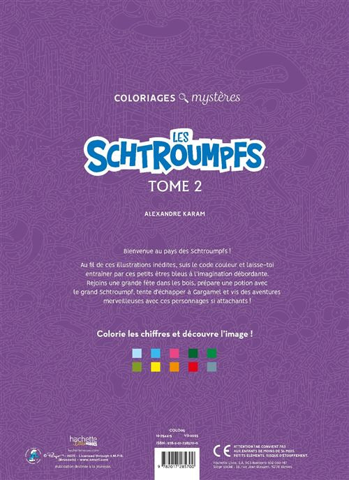 Omalovánka - Schtroumpfs tome 2