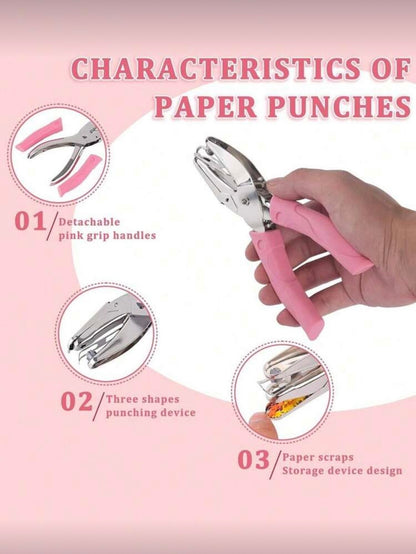 Děrovač růžový 6mm