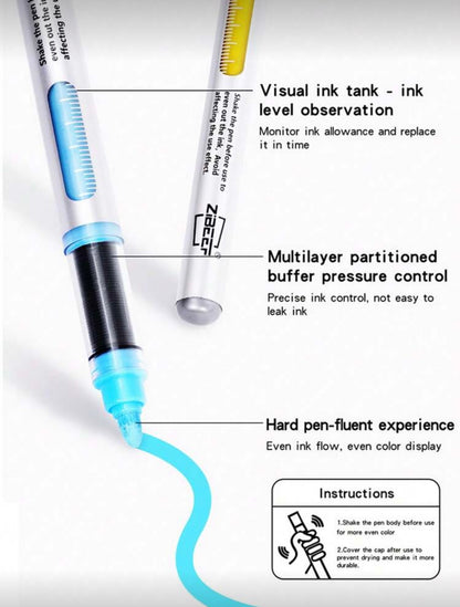Akrylové fixy Zibeef 100