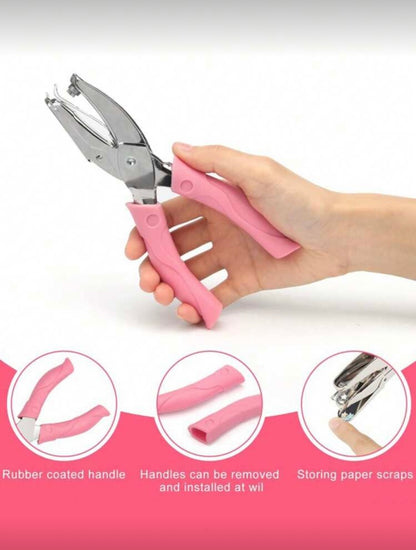 Děrovač růžový 6mm