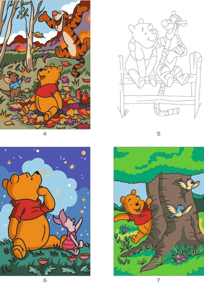 Omalovánka - 100% Winnie