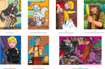 Coloring book - heroes and villains￼