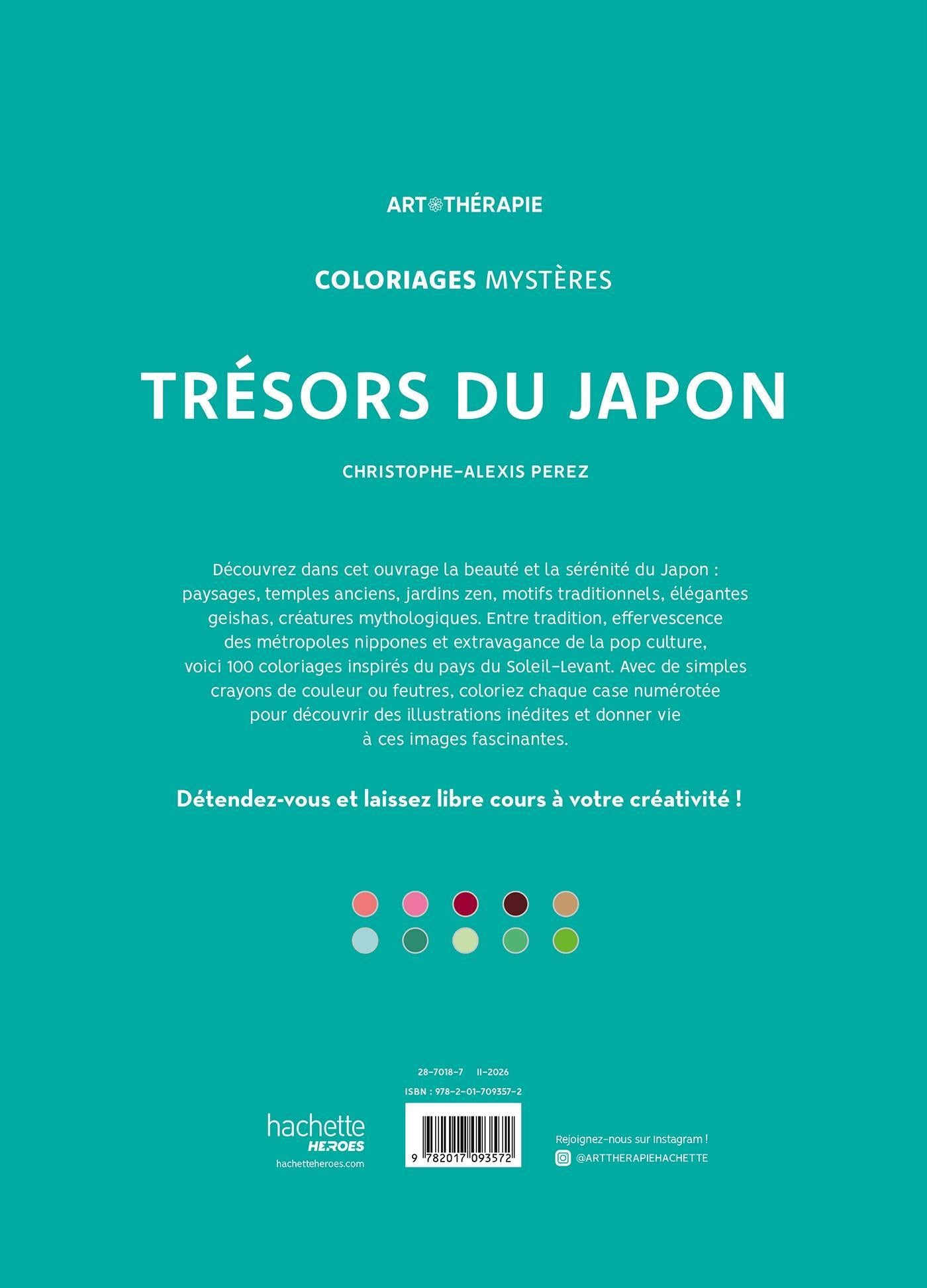 Omalovánka - Trésors du Japon
